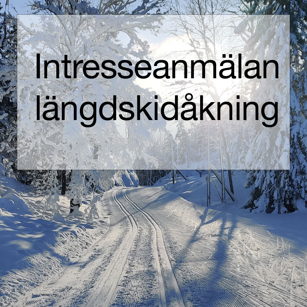 Intresseanmälan teknikträning klassisk längdskidåkning vinter 24/25